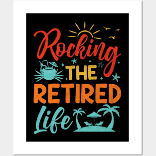 Rocking The Retired Life Retirement Posters and Art